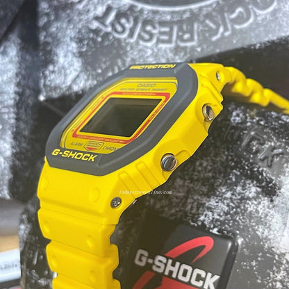 Casio G-Shock Men's Watch DW-5610Y-9 Digital 5600 Series 90s-Inspired Colorful Sporty G-Shock