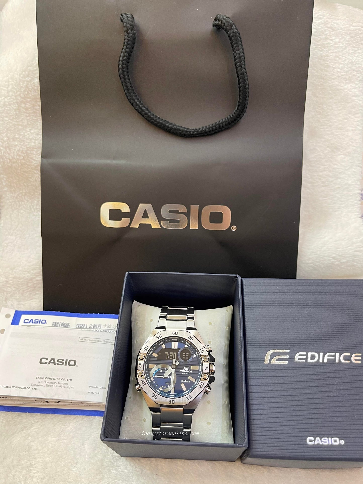 Casio Edifice Men's Watch ECB-10D-2A