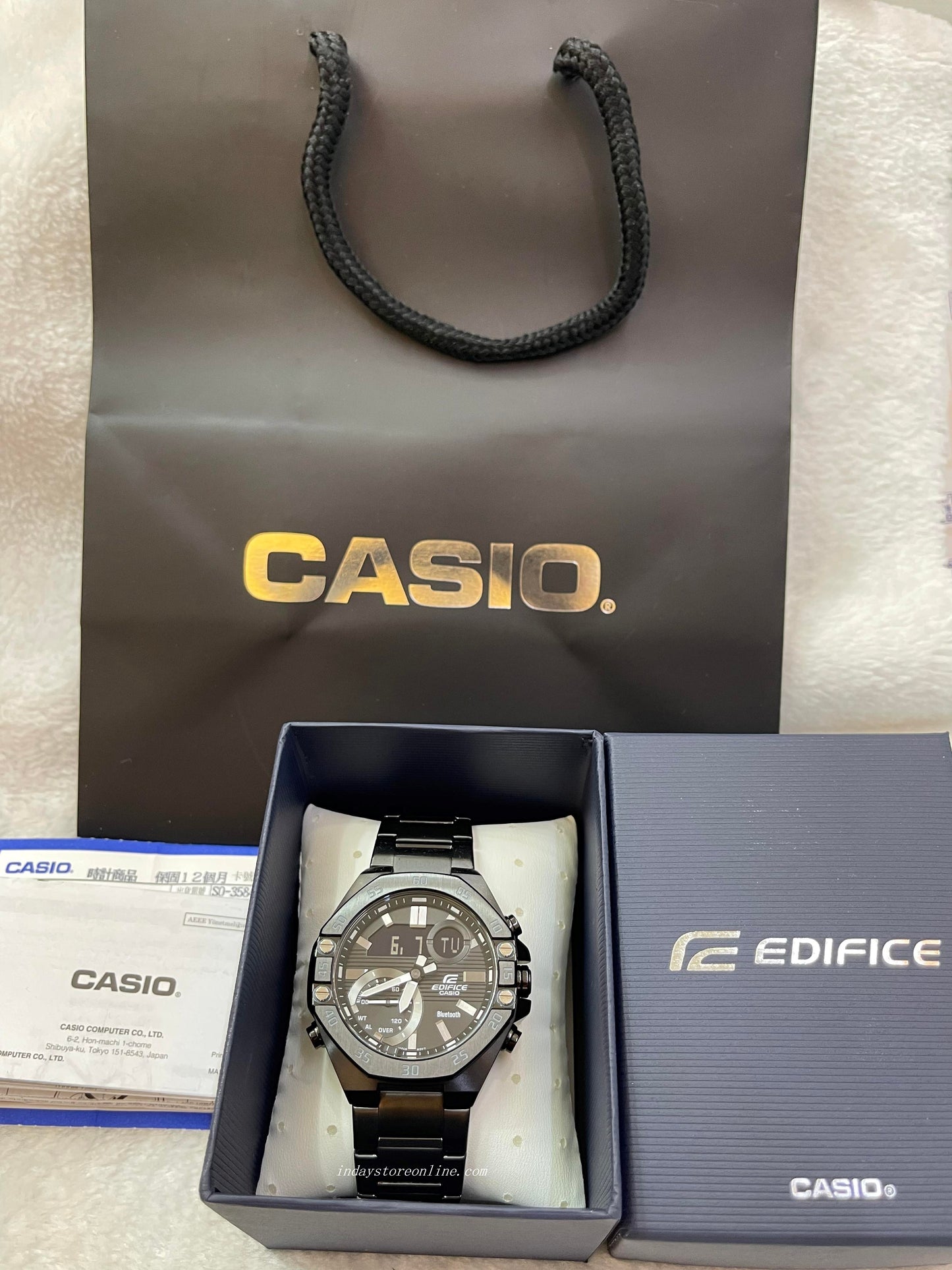 Casio Edifice Men's Watch ECB-10DC-1A