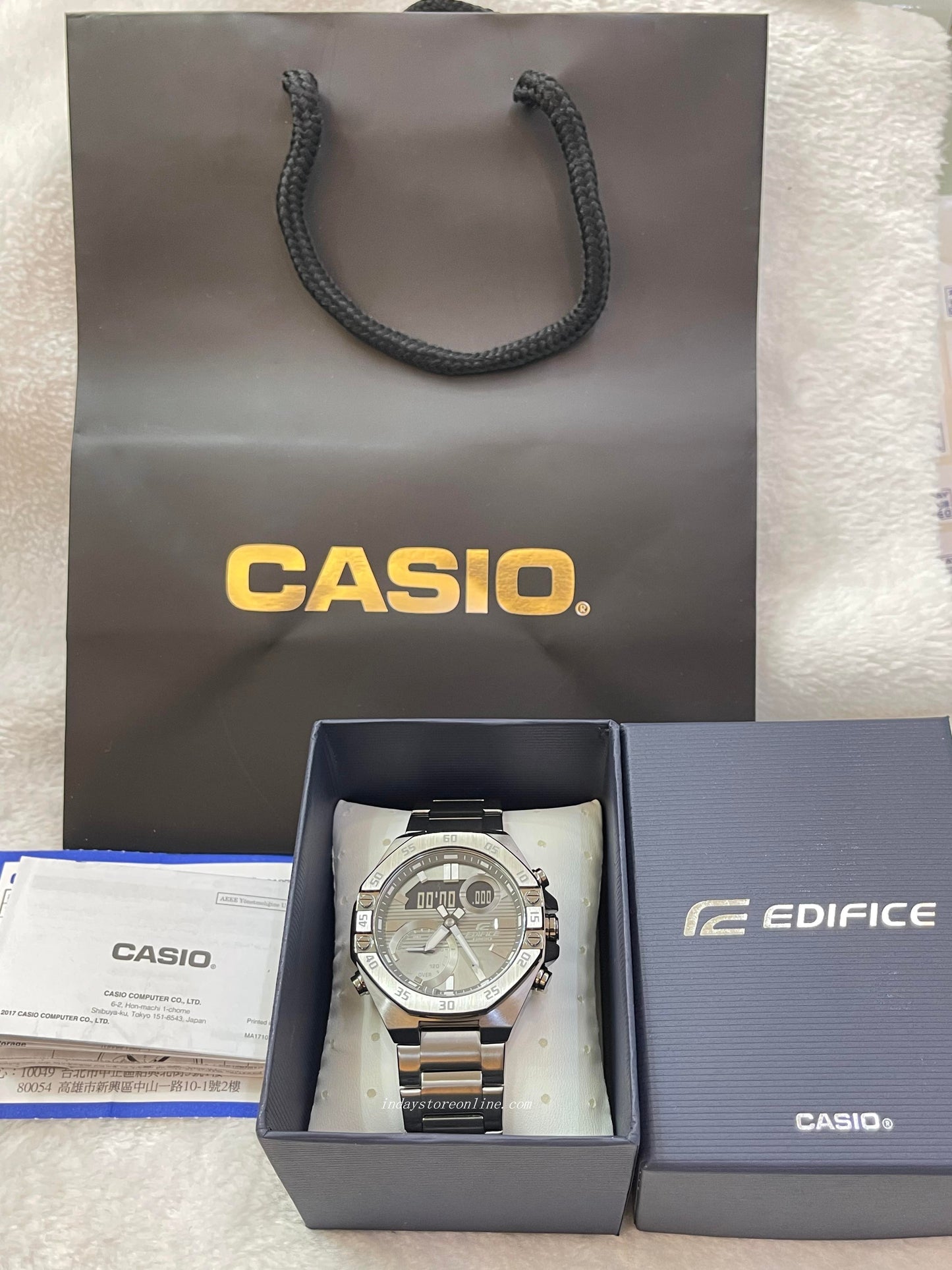 Casio Edifice Men's Watch ECB-10DC-1B