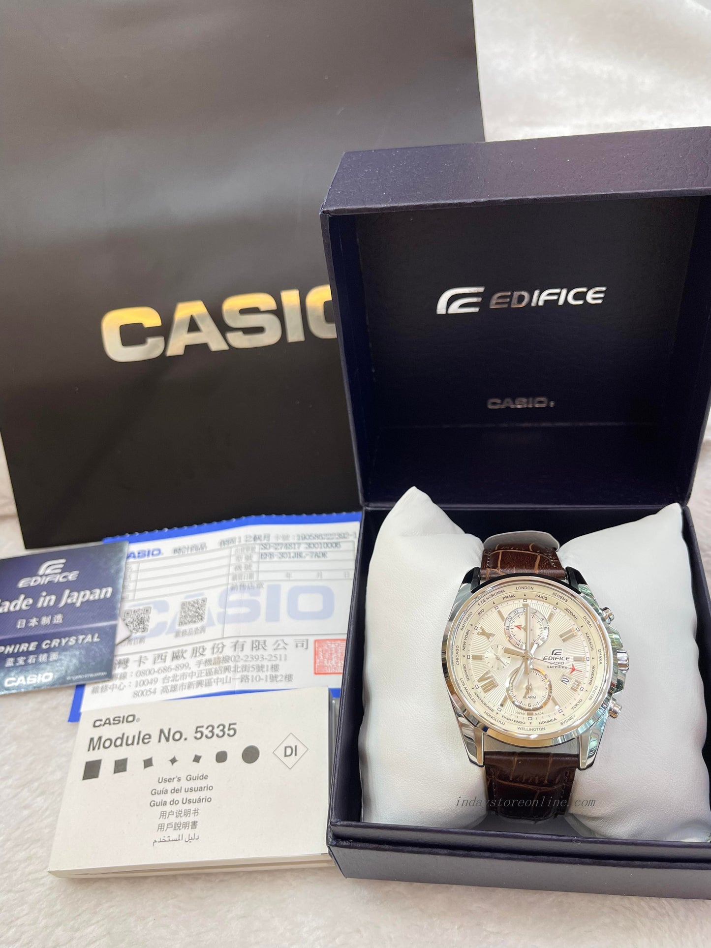 Casio Edifice Men's Watch EFB-301JBL-7A