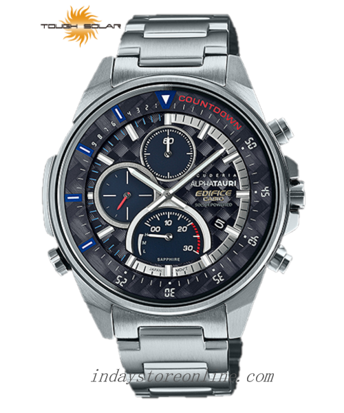 Casio Edifice Men's Watch EFS-S590AT-1A Slim Line with Sapphire Crystal Tough Solar Limited Edition