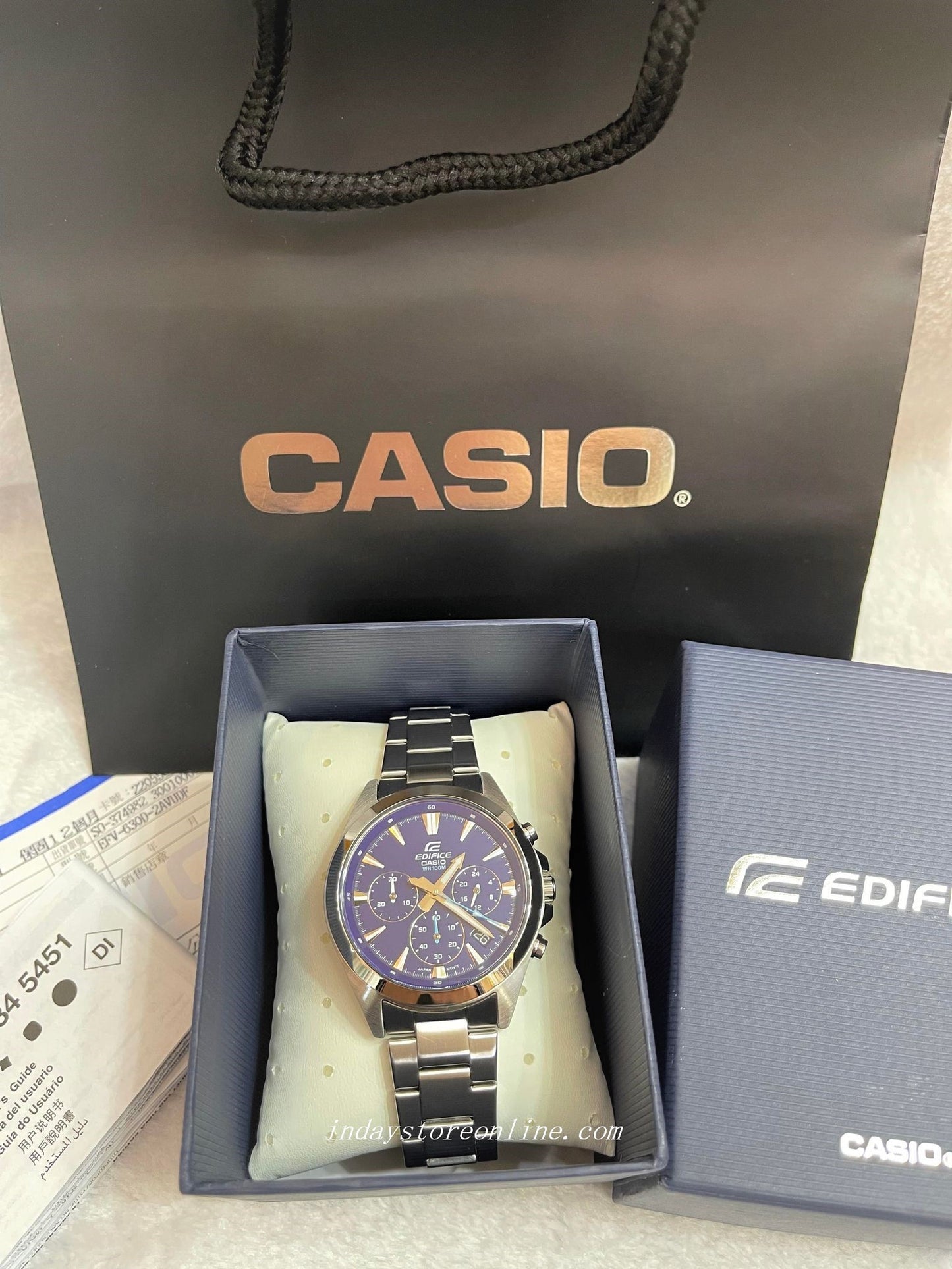 Casio Edifice Men's Watch EFV-630D-2A