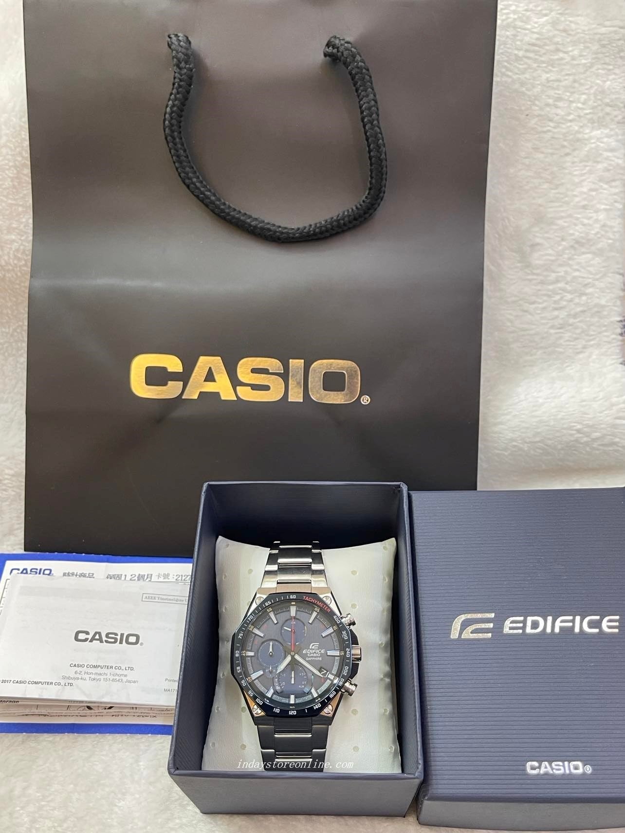Casio Edifice Men's Watch EQB-1100XDB-2A