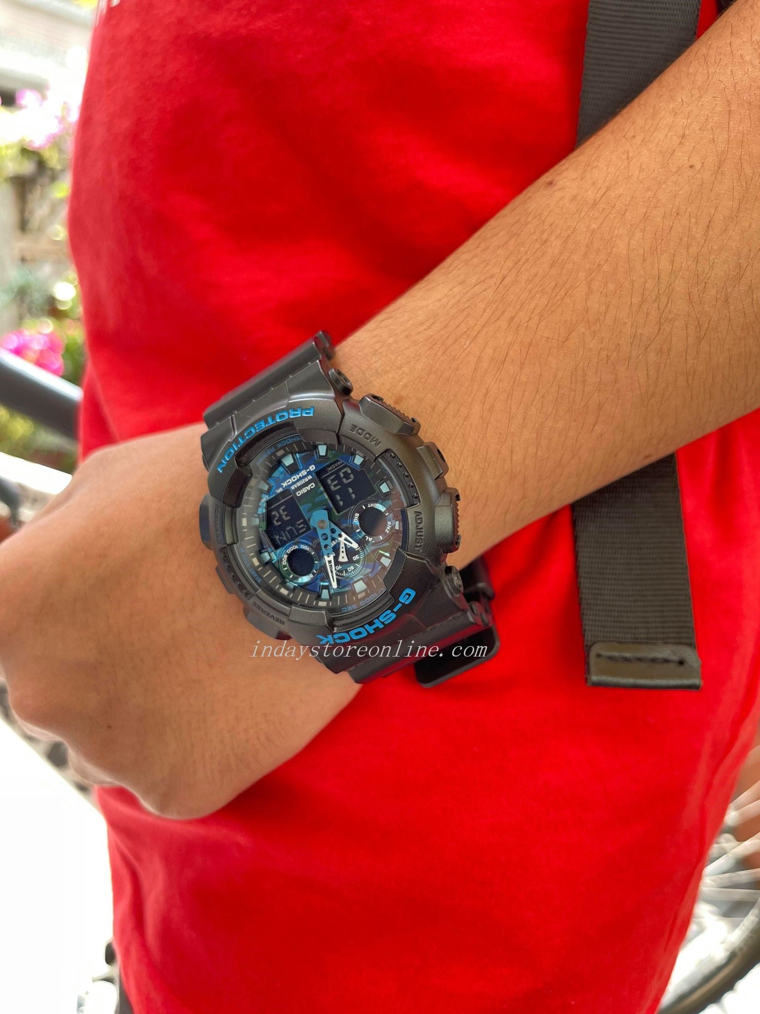 Casio G-Shock Men's Watch GA-100CB-1A Analog-Digital Best Seller