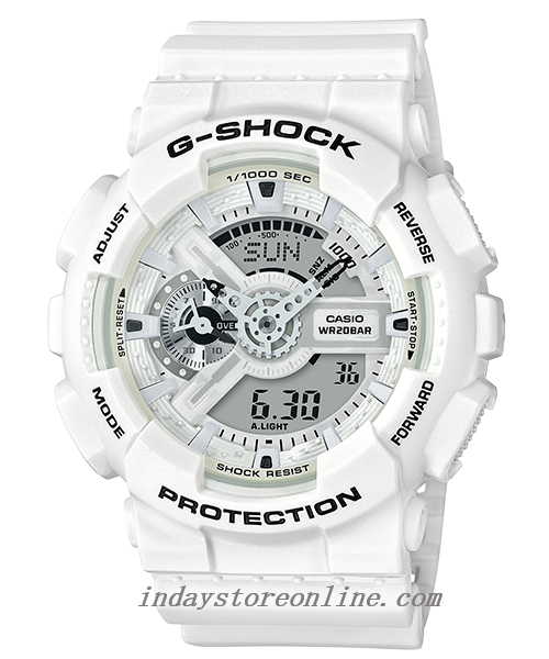 Casio G-Shock Men's Watch GA-110MW-7A Analog-Digital  Antimagnetic Mineral glass