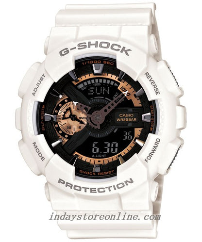 Casio G-Shock Men's Watch GA-110RG-7A Best Seller Analog-Digital GA-110 Series