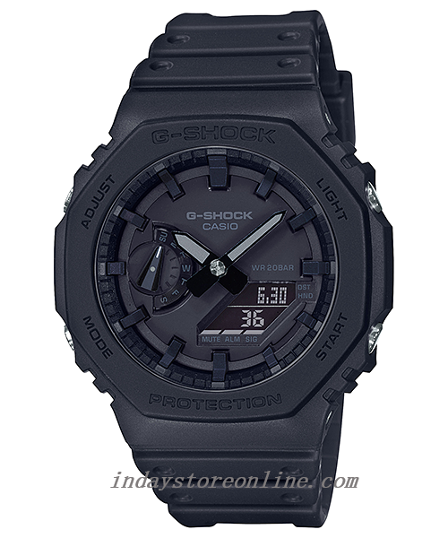 Casio G-Shock Men's Watch GA-2100-1A1 Analog-Digital GA-2100 Series Carbon Core Guard Structure
