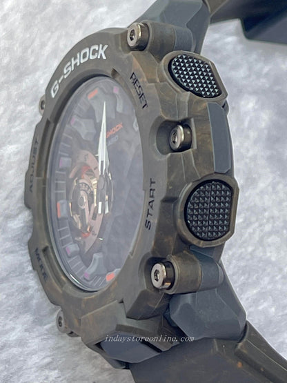Casio G-Shock Men's Watch GA-2200MFR-5A Analog-Digital GA-2200 Mystic Forest Series Sporty Design Carbon Core Guard Structure