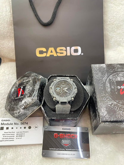 Casio G-Shock Men's Watch GA-2200SL-8A Analog-Digital GA-2200 Series Carbon Core Guard structure Earthy Color