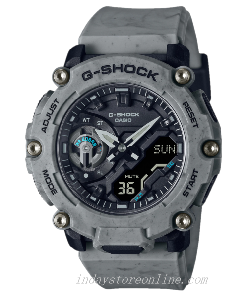 Casio G-Shock Men's Watch GA-2200SL-8A Analog-Digital GA-2200 Series Carbon Core Guard structure Earthy Color