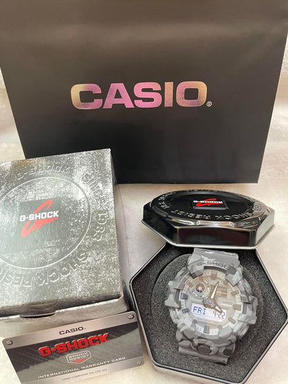 Casio G-Shock Men's Watch GA-700CM-8A Analog-Digital GA-700 Series Shock Resistant Mineral Glass