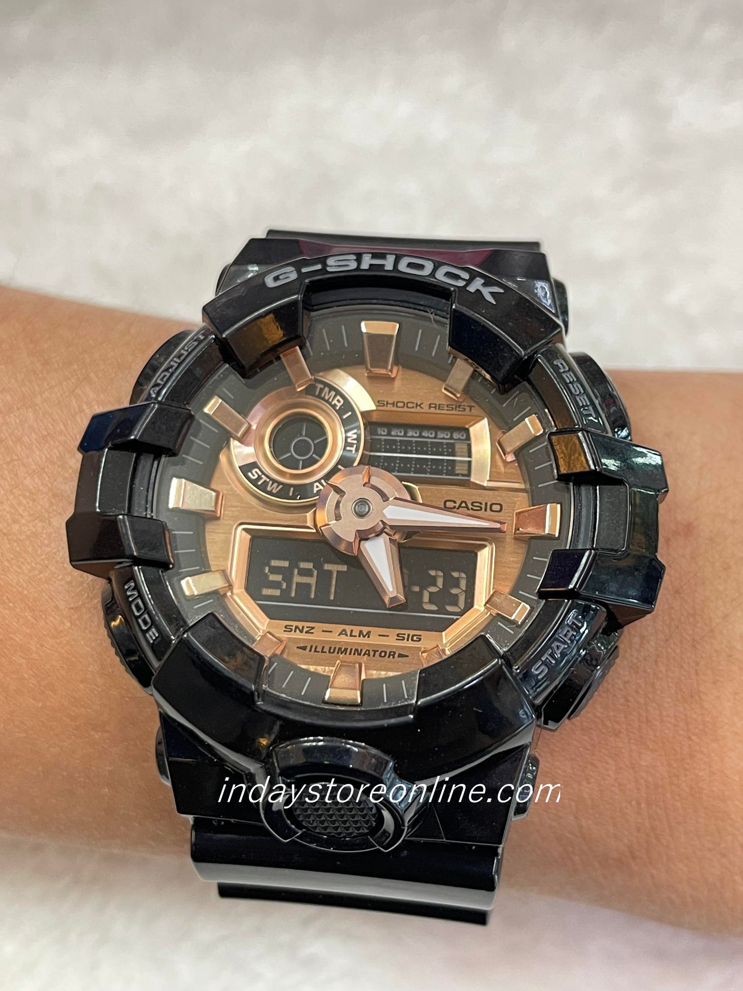 Casio G-Shock Men's Watch GA-700MMC-1A Analog-Digital GA-700 Series Shock Resistant Mineral Glass