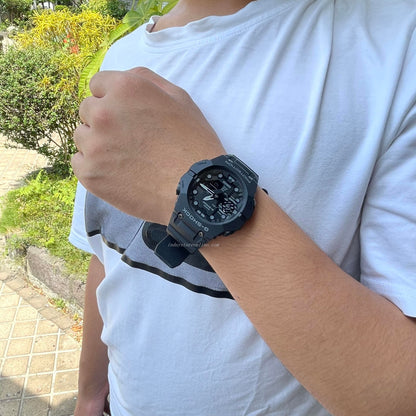 Casio G-Shock Men's Watch GA-B001-1A Analog-Digital GA-B001 Series all Black Carbon Core Guard structure Mobile link (Wireless linking using Bluetooth®)