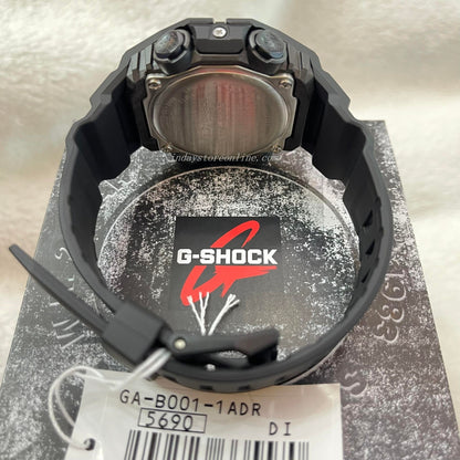 Casio G-Shock Men's Watch GA-B001-1A Analog-Digital GA-B001 Series all Black Carbon Core Guard structure Mobile link (Wireless linking using Bluetooth®)