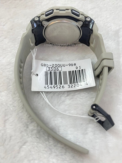 Casio G-Shock Men's Watch GBD-200UU-9 G-Squad GBD-200 Series Mobile link (Automatic connection, wireless linking using Bluetooth®)