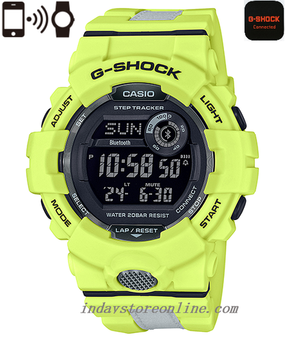 Casio G-Shock G-Squad Men's Watch GBD-800LU-9 Digital Neobrite Shock Resistant Mineral Glass