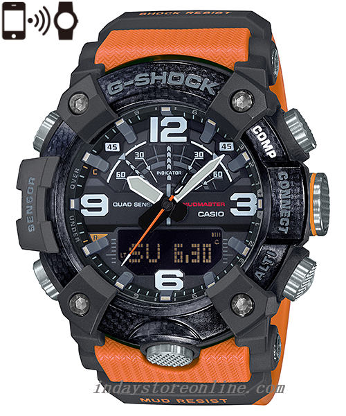 Casio G-Shock Men's Watch GG-B100-1A9 Master of G Mud Resistant Shock Resistant