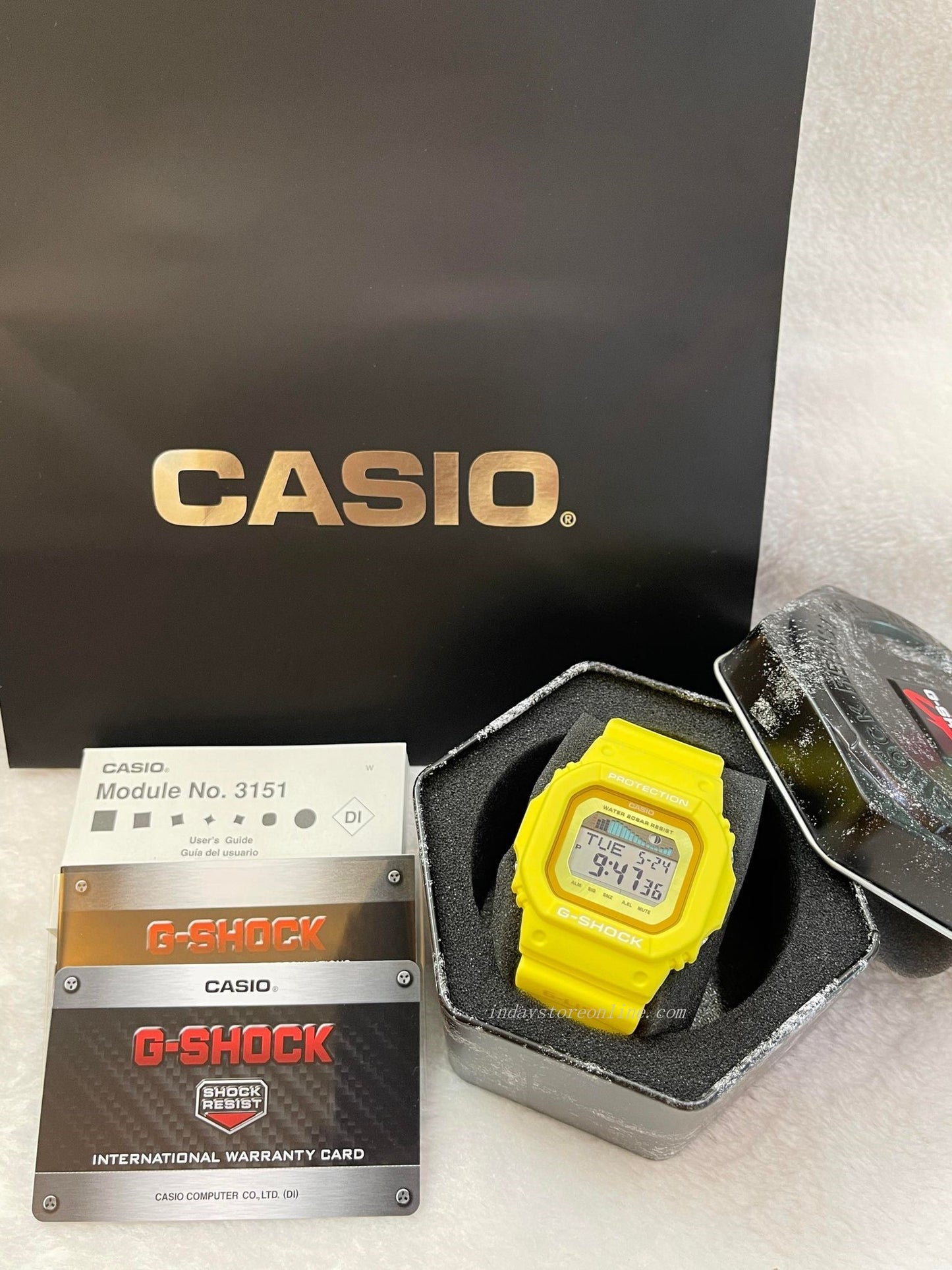 Casio G-Shock Men's Watch  GLX-5600RT-9 Digital G-LIDE GLX-5600 Series Sea Leisure Watch