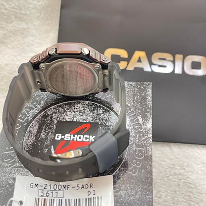 Casio G-Shock Men's Watch GM-2100MF-5A Metal Covered Midnight Fog Series Beautiful Polished Metal