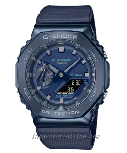 Casio G-Shock Men's Watch GM-2100N-2A Analog-Digital GM-2100 Series Neobrite Shock Resistant Mineral Glass