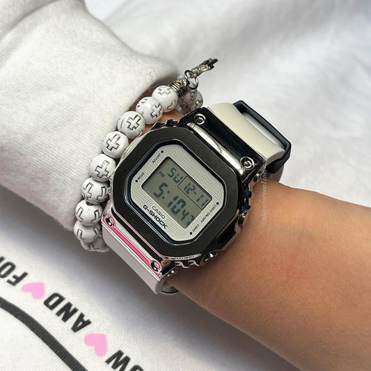 Casio G-Shock Women's Watch GM-S5600LC-7 Digital Seasonal Pair Collection 2022 Retro Designs