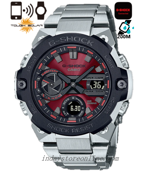 Casio G-Shock G-Steel Men's Watch GST-B400AD-1A4 Analog-Digital  G-STEEL GST-B400 Series  Carbon Core Guard Structure Tough Solar (Solar powered)