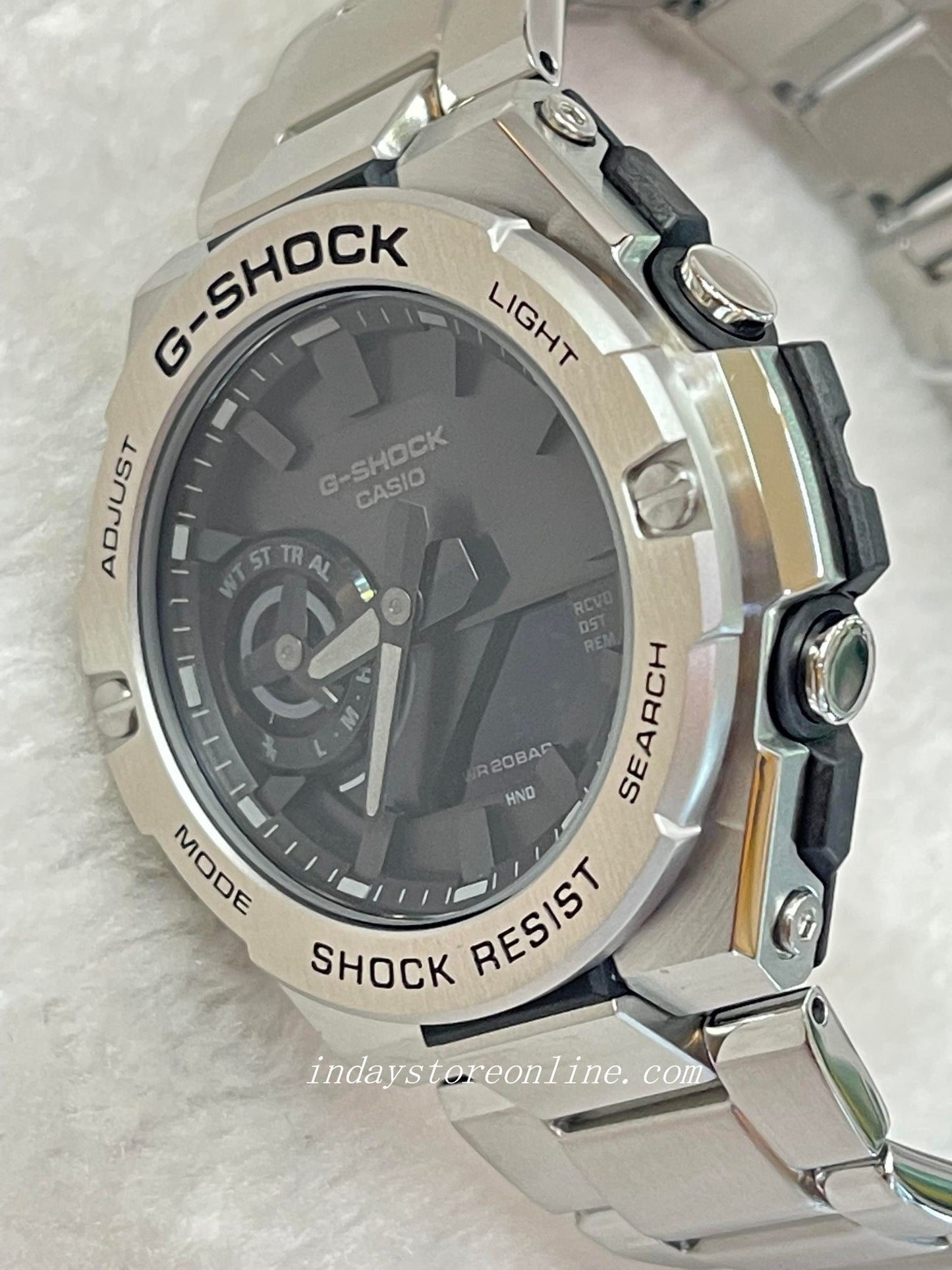 Casio G-Shock G-Steel Men's Watch GST-B500D-1A1 Analog-Digital G-Steel GST-B500 Series Carbon Core Guard structure Tough Solar (Solar powered)