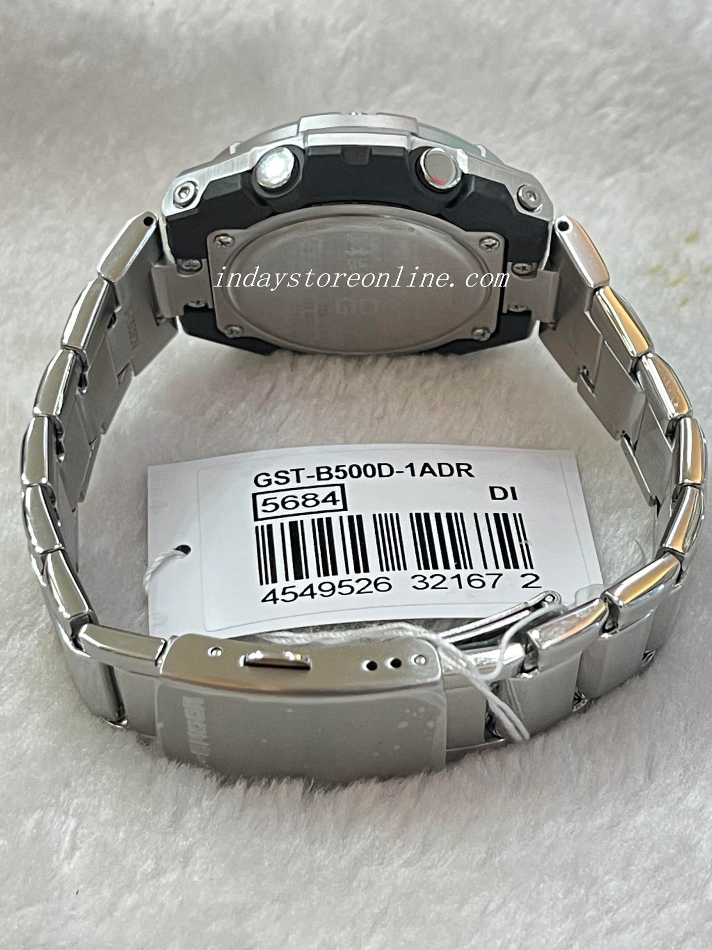 Casio G-Shock G-Steel Men's Watch GST-B500D-1A Analog-Digital G-Steel GST-B500 Series Carbon Core Guard structure Tough Solar (Solar powered)