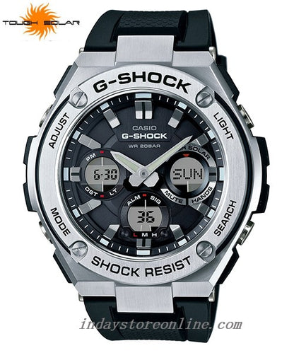 Casio G-Shock G-Steel Men's Watch GST-S110-1A Analog-Digital Shock Resistant Tough Solar (Solar powered)
