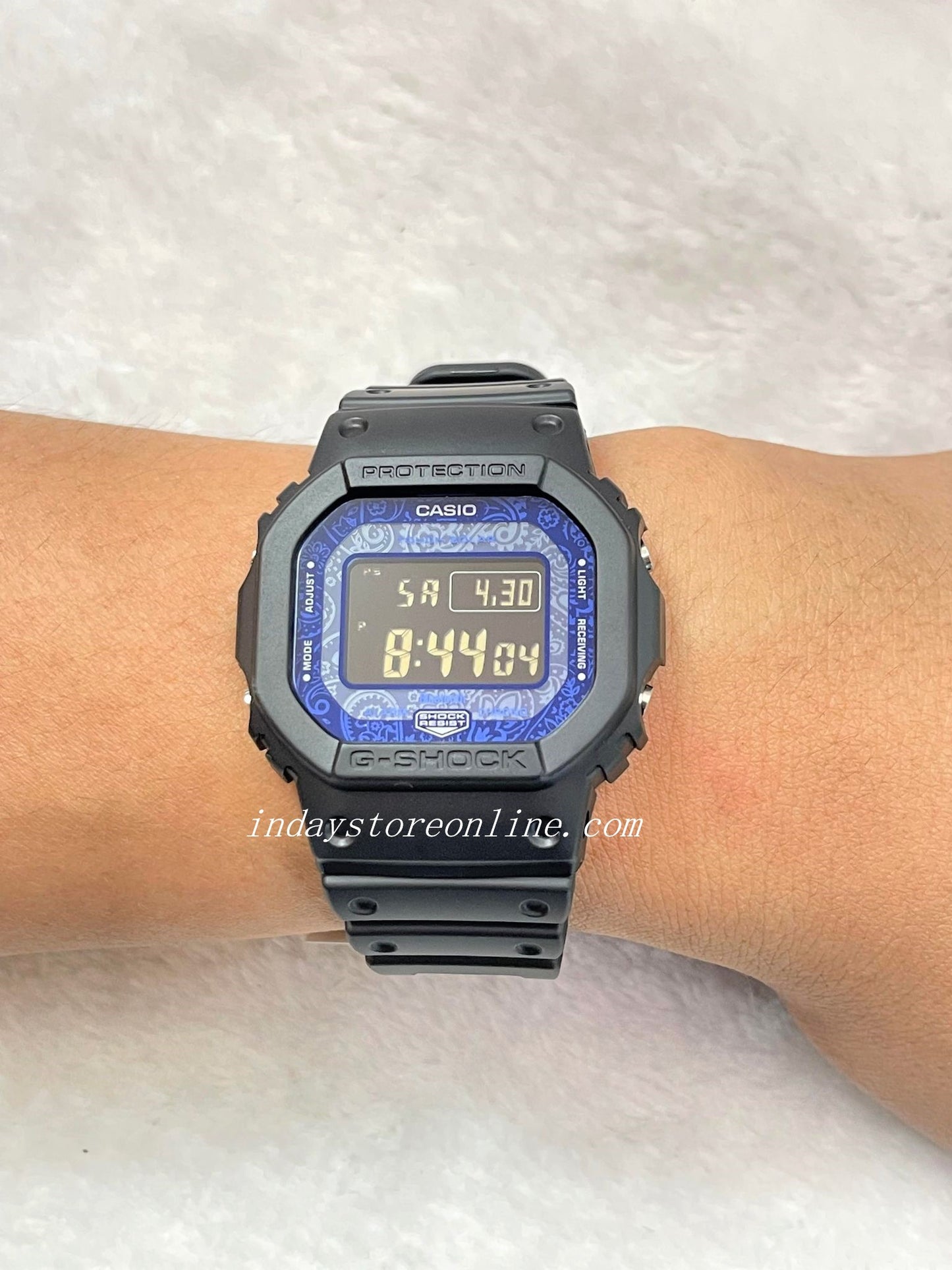 Casio G-Shock Men's Watch GW-B5600BP-1 Origin GW-B5600 Series Blue and Black Color Tough Solar (Solar powered)