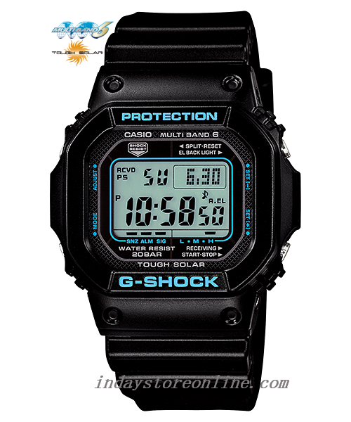 Casio G-Shock Men's Watch GW-M5610BA-1JF Digital Grossy Black Series Tough Solar (Solar powered)