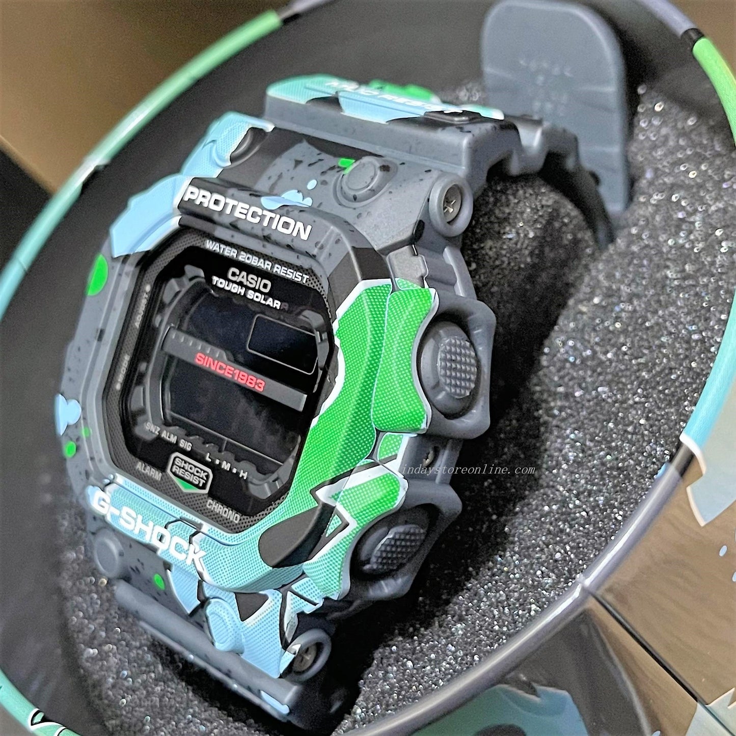 Casio G-Shock Men's Watch GX-56SS-1 Digital GXW GX-56 Series Street Spirit Line Tough Solar (Solar powered)