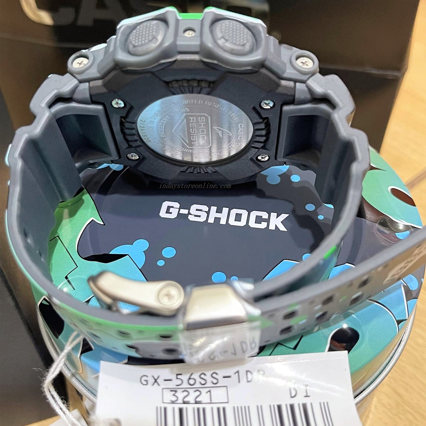 Casio G-Shock Men's Watch GX-56SS-1 Digital GXW GX-56 Series Street Spirit Line Tough Solar (Solar powered)