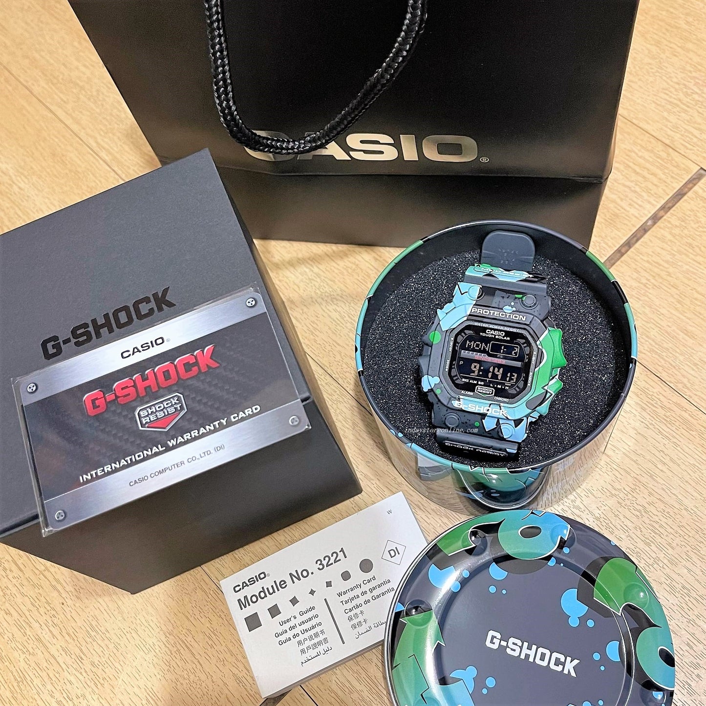 Casio G-Shock Men's Watch GX-56SS-1 Digital GXW GX-56 Series Street Spirit Line Tough Solar (Solar powered)