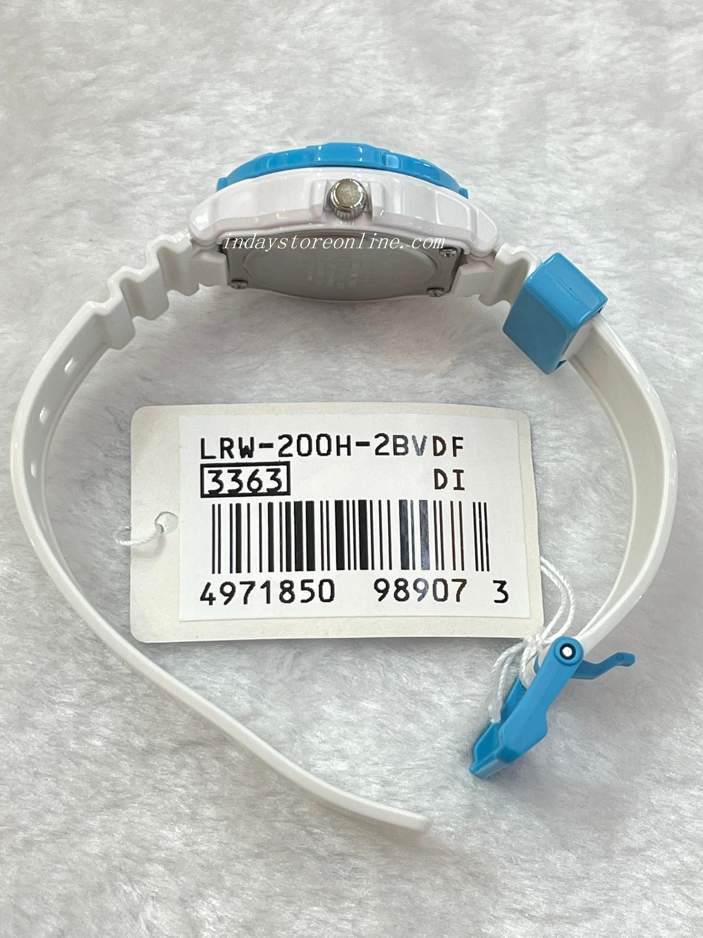 Casio Analog Women's Watch LRW-200H-2B Analog Resin Band Resin Glass Water Resistance