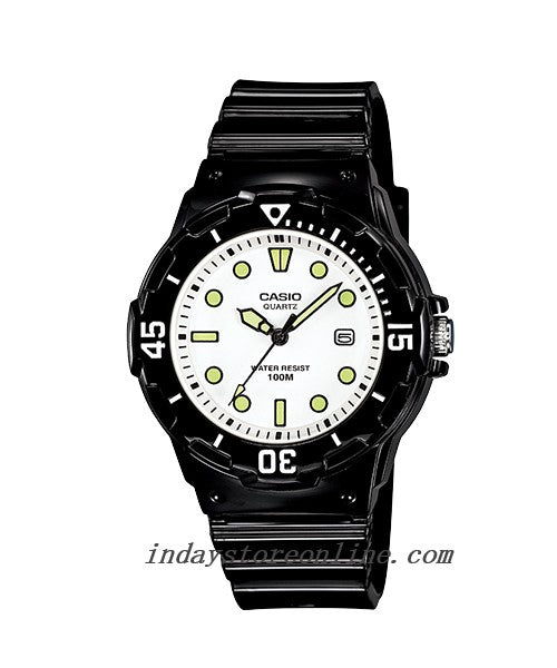 Casio Analog Women's Watch LRW-200H-7E1 Analog Resin Band Resin Glass Water Resistance