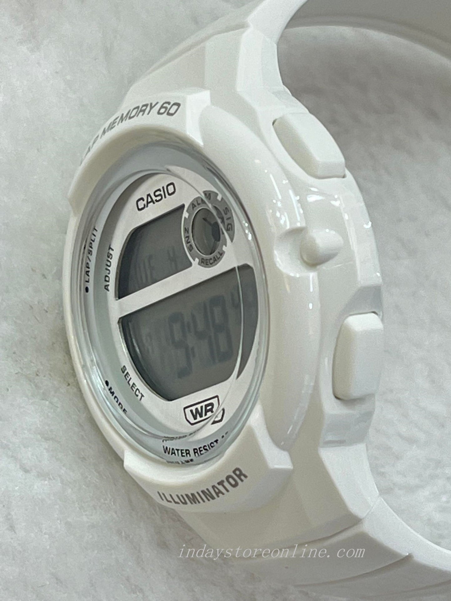 Casio Digital Women's Watch LWS-1200H-7A1 Digital Sporty Design Resin Band Resin Glass