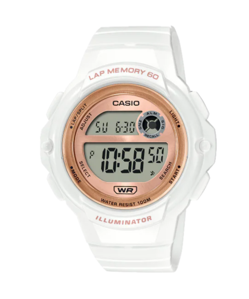 Casio Digital Women's Watch LWS-1200H-7A2 Digital Sporty Design Resin Band Resin Glass