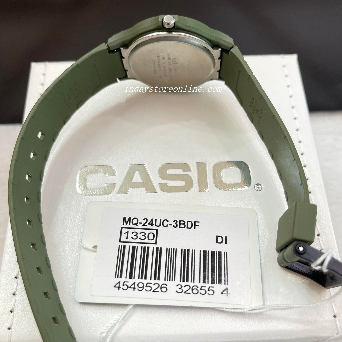 Casio Analog Women's Watch MQ-24UC-3B Analog Resin Band Water Resistant Resin Glass