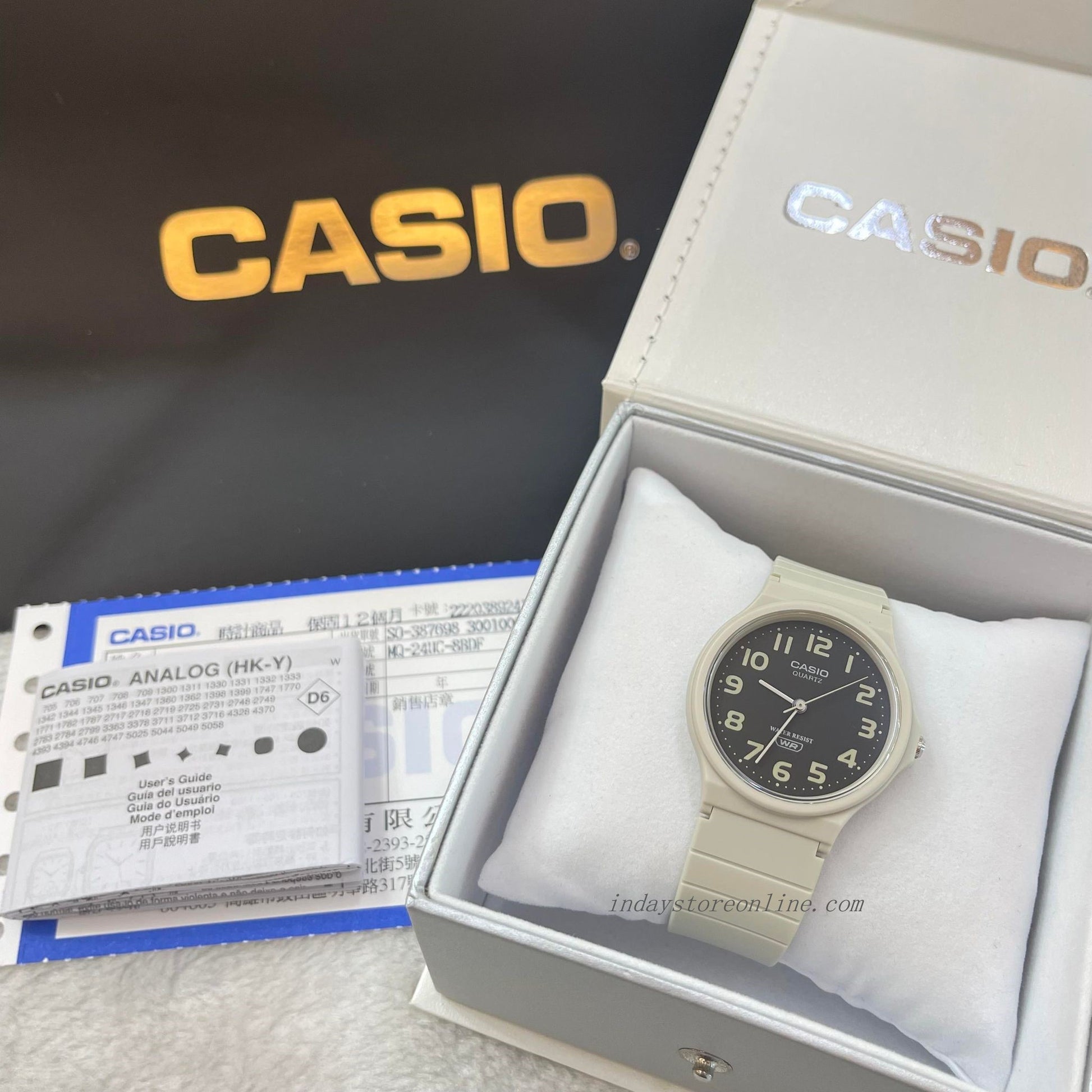 Casio Analog Women\'s Watch MQ-24UC-8B Analog Resin Band Water Resistan –  indaystoreonline