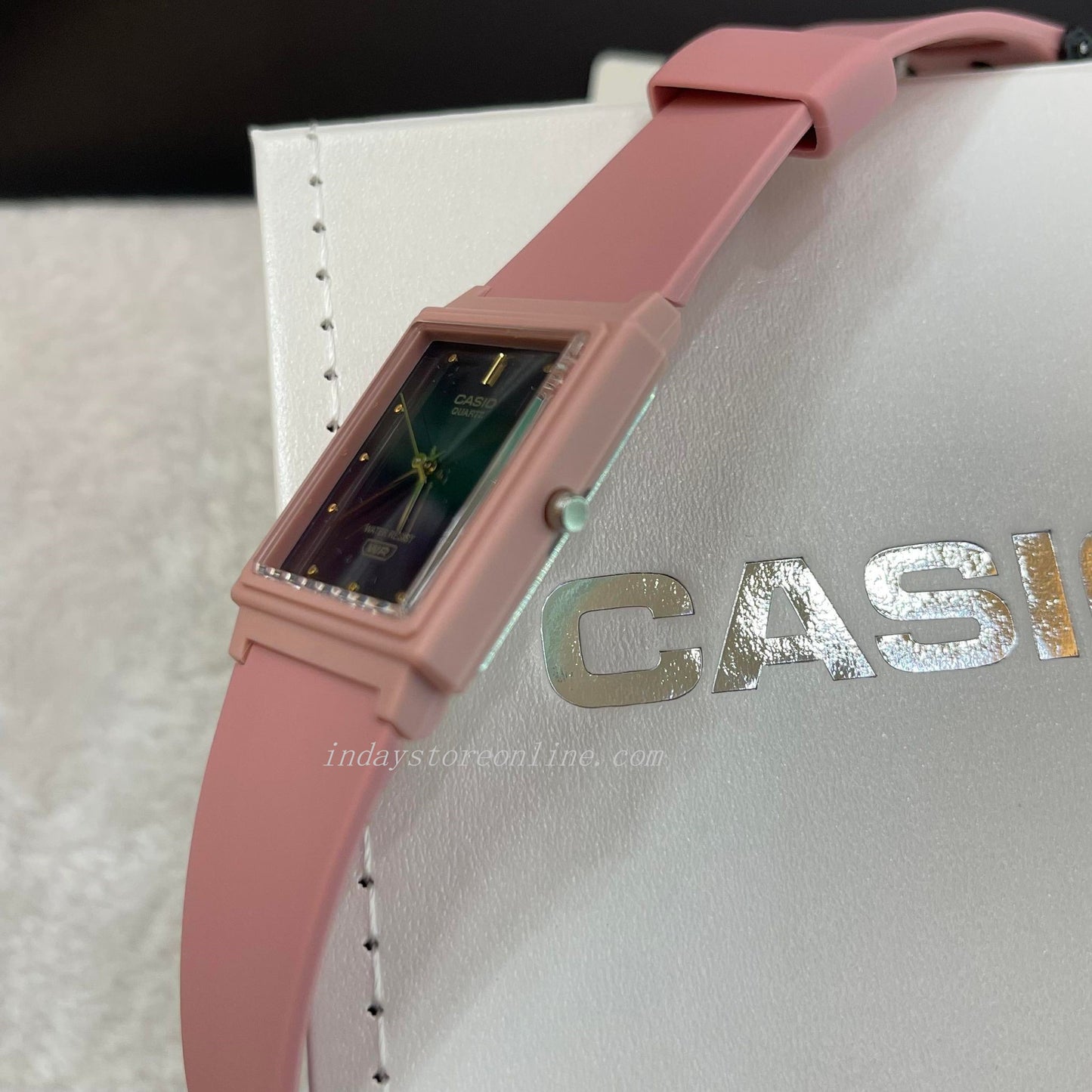 Casio Analog Women's Watch MQ-38UC-4A Resin Glass Pink Color Resin Strap Watch