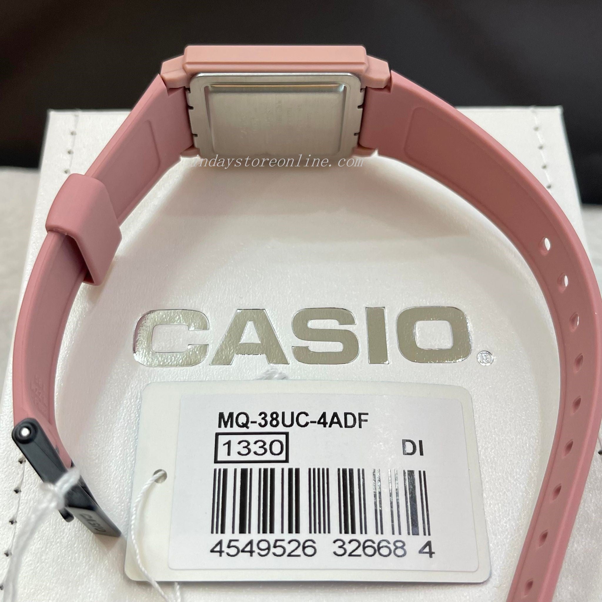 Casio Analog Women's Watch MQ-38UC-4A Resin Glass Pink Color Resin