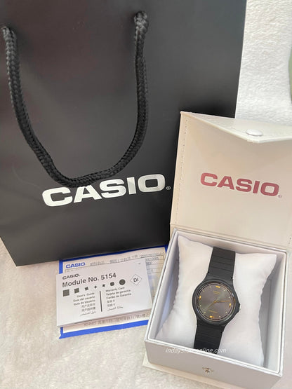 Casio Analog Women's Watch MQ-76-1A Analog Resin Band Water Resistant Resin Glass