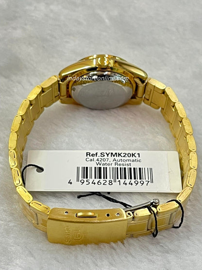 Seiko Automatic Women's Watch SYMK20K1 Gold Tone Stainless Steel Luminous