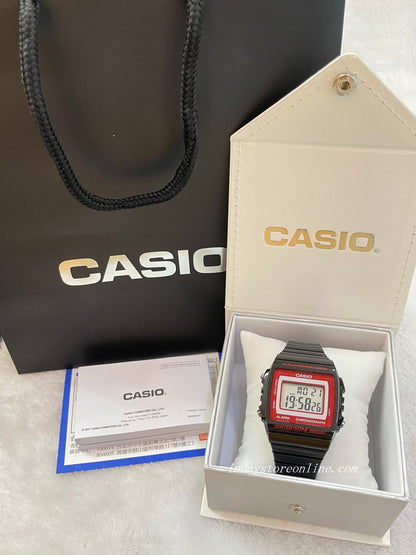 Casio Digital Women's Watch W-215H-1A2 Digital Resin Band Resin Glass Battery Life: 7 years