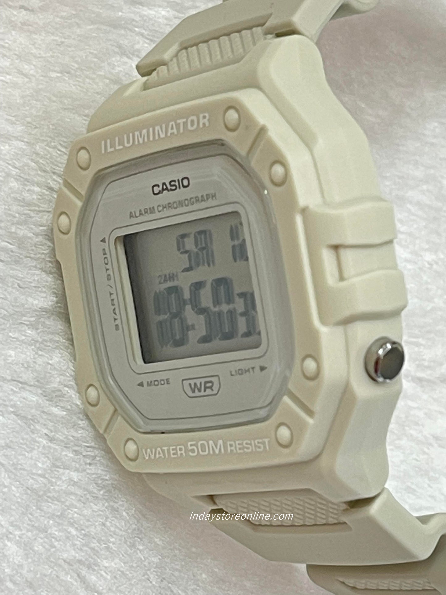 Casio Digital Women's Watch W-218HC-8A