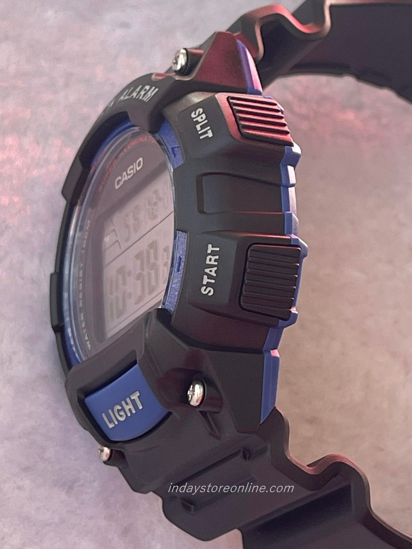Casio Digital Men's Watch W-736H-2AV Digital Sporty Design Resin Band Resin Glass Battery Life: 10 years