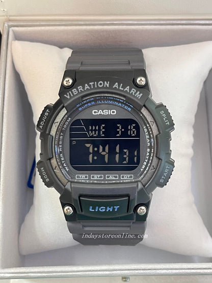 Casio Digital Men's Watch W-736H-8BV Digital Sporty Design Resin Band Resin Glass Battery Life: 10 years