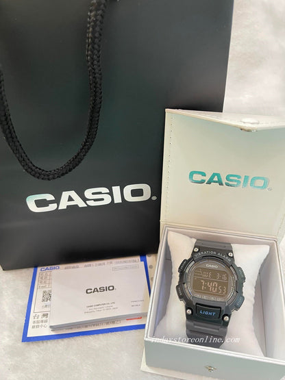 Casio Digital Men's Watch W-736H-8BV Digital Sporty Design Resin Band Resin Glass Battery Life: 10 years